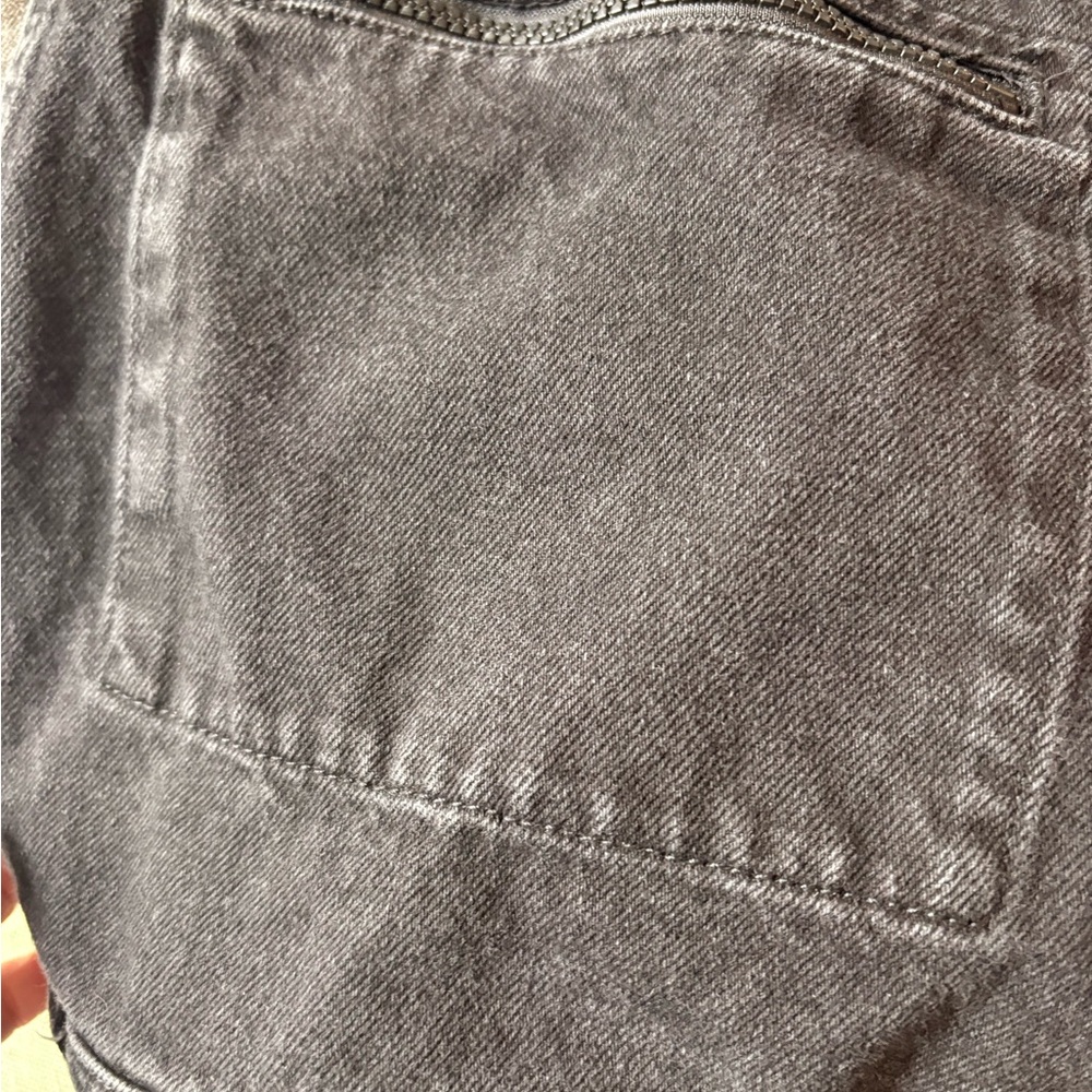 Topshop Black Mini Overall Dress - Picture 4 of 6